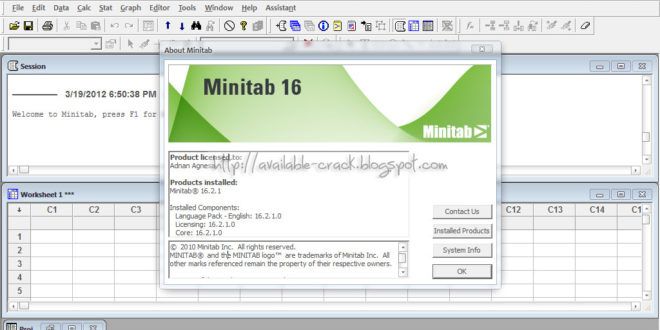 Minitab trial version free download